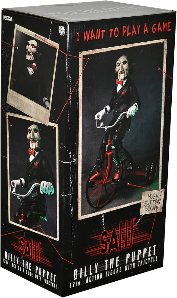 BILLY THE PUPPET 12インチ フィギュア トライシクル付き